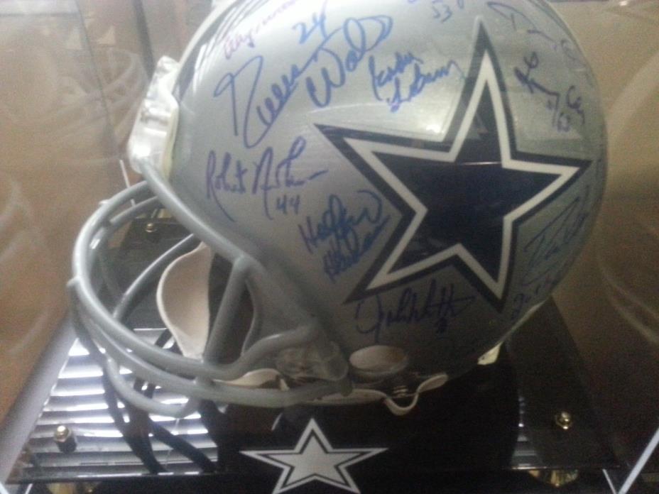 Dallas Cowboys signed full-size helmet ** 1960s,70s and 80s Greats**