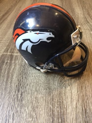 Mini Riddle Denver Broncos Helmet