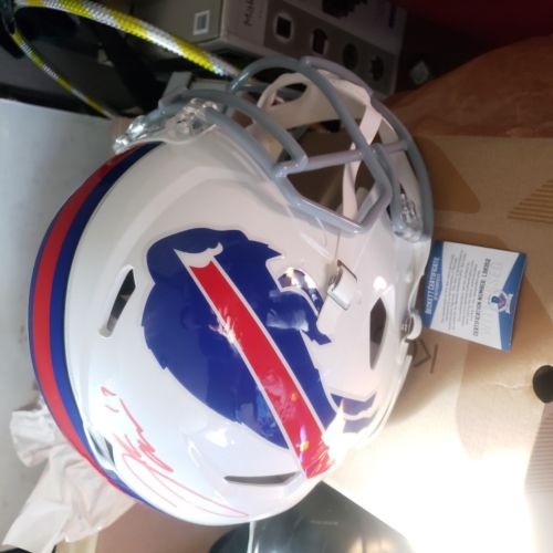 Josh Allen Signed Buffalo Bills Full Size Authentic Speed Helmet