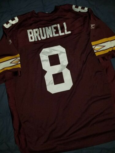 Authentic Mark Brunell Redskins Jersey Sz 56