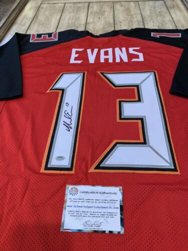 Mike Evans Autographed/Signed Jersey JSA COA Tampa Bay Buccaneers Texas A&M