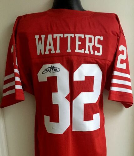 Ricky Watters San Francisco 49ers Signed Autographed Jersey COA JSA *MINT* XL