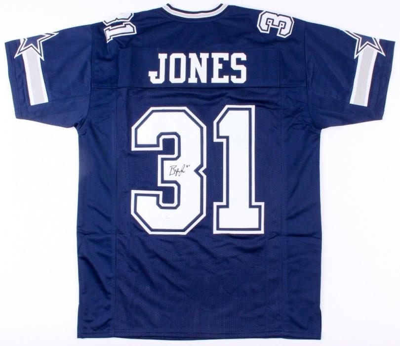 Byron Jones Signed Dallas Cowboys Jersey (JSA COA)