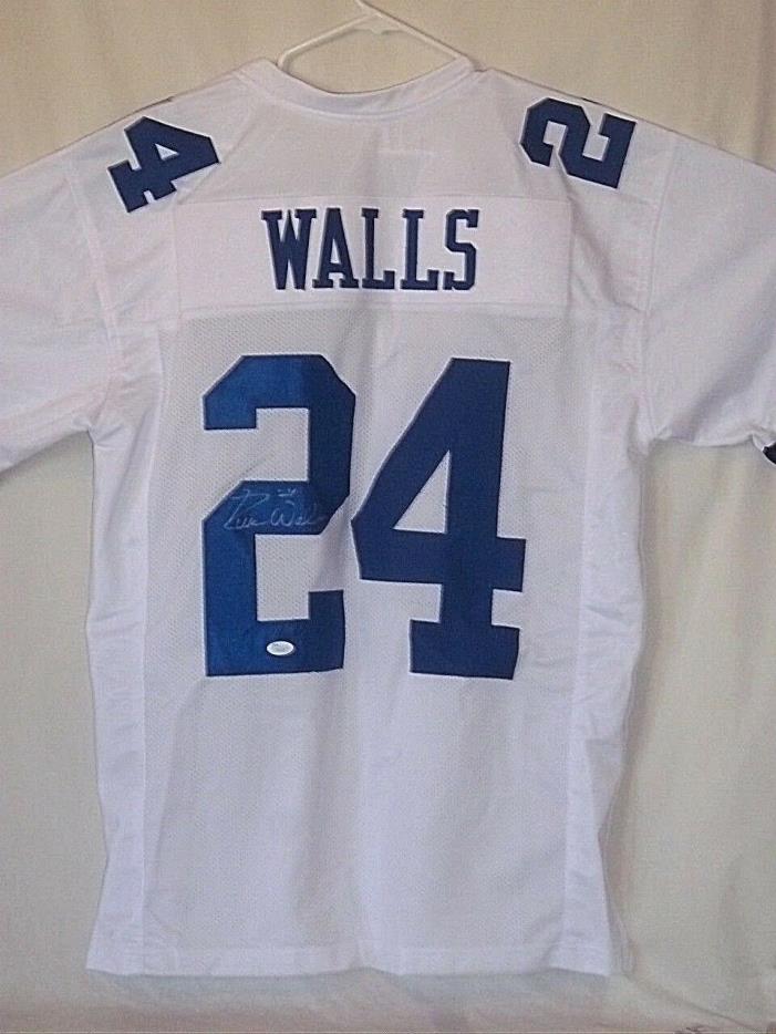 E. Walls Autographed, JSA Authenticated - #24 Dallas Cowboys Jersey
