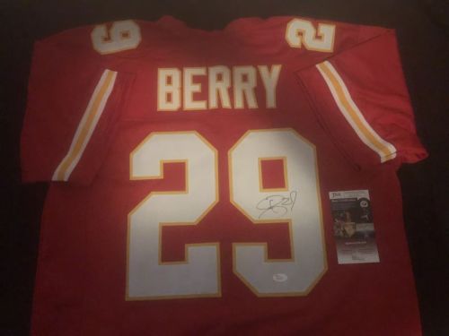 Kansas City Chiefs Eric Berry Signed Custom Jersey Auto KC JSA Certified