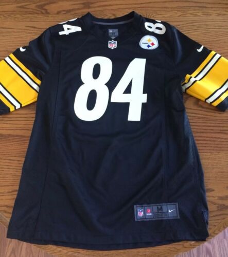 Authentic Nike NFL Antonio Brown #84 Pittsburgh Steelers Game Jersey