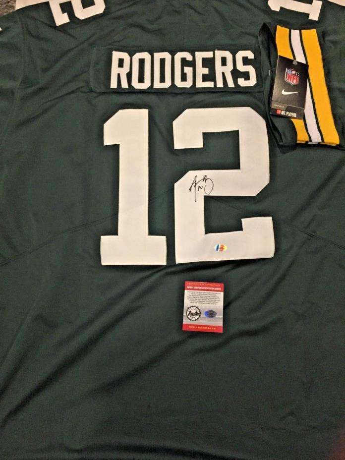 AARON RODGERS SIGNED NIKE JERSEY