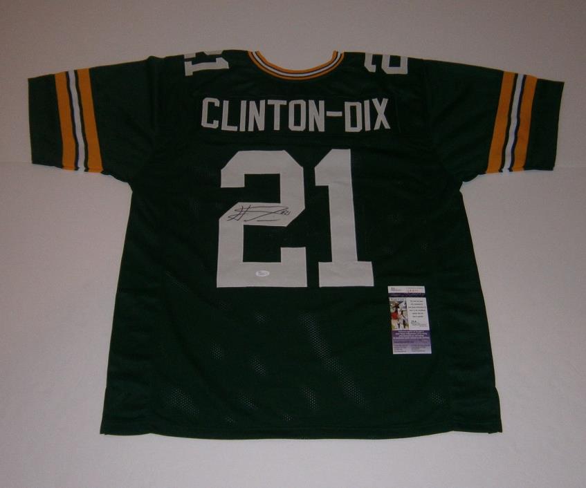 PACKERS Ha Ha Clinton-Dix signed custom jersey w/ #21 JSA COA AUTO Autographed