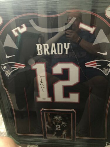Tom Brady Signed Jersey Tristar COA Autograph Auto Awesome Nike Elite Jersey