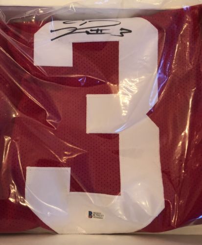 2018 Leaf Autographed Jersey Calvin Ridley Alabama Atlanta Falcons
