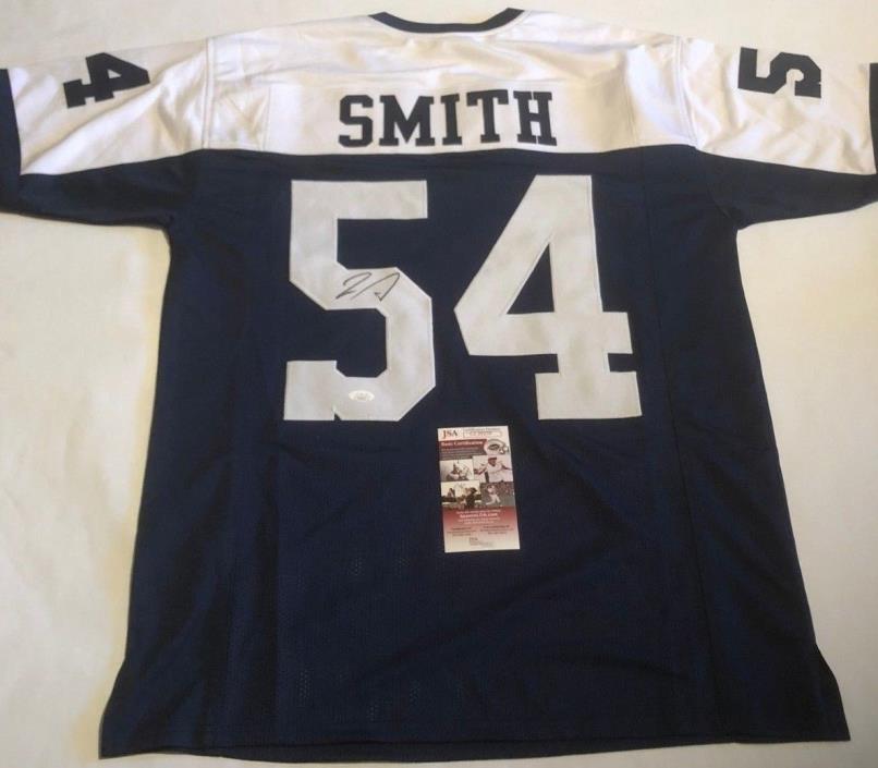 Jaylon Smith Autographed Dallas Cowboys Custom Jersey JSA COA