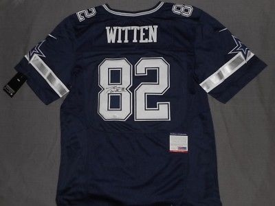 Cowboys Jason Witten Authentic Autographed Signed Football Jersey PSA