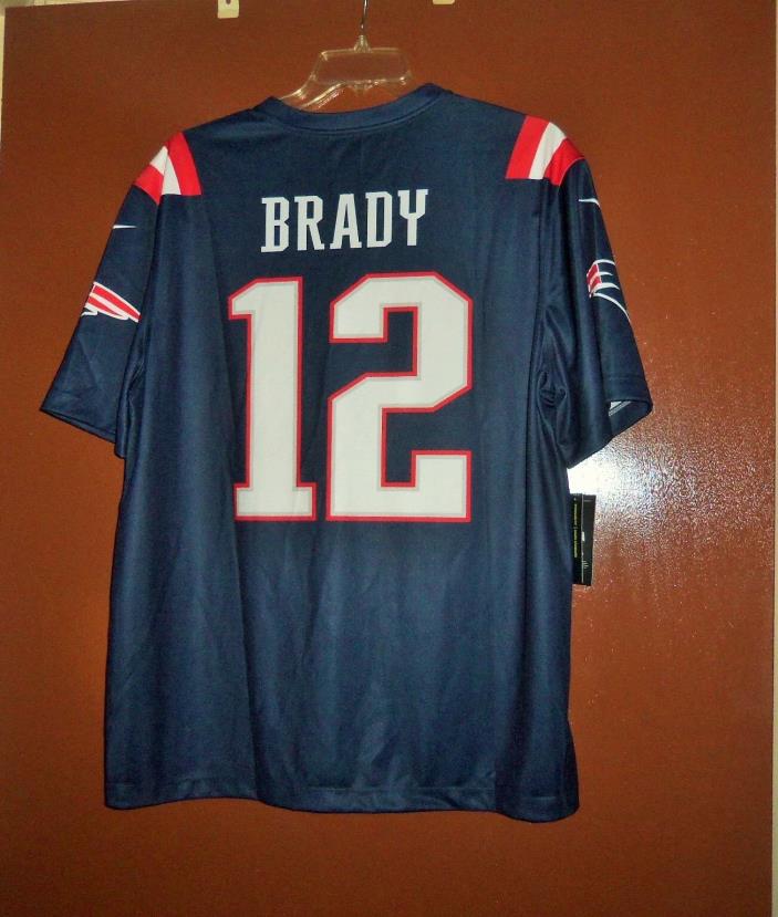 NFL New England Patriots Tom Brady #12 Nike Jersey  NWT