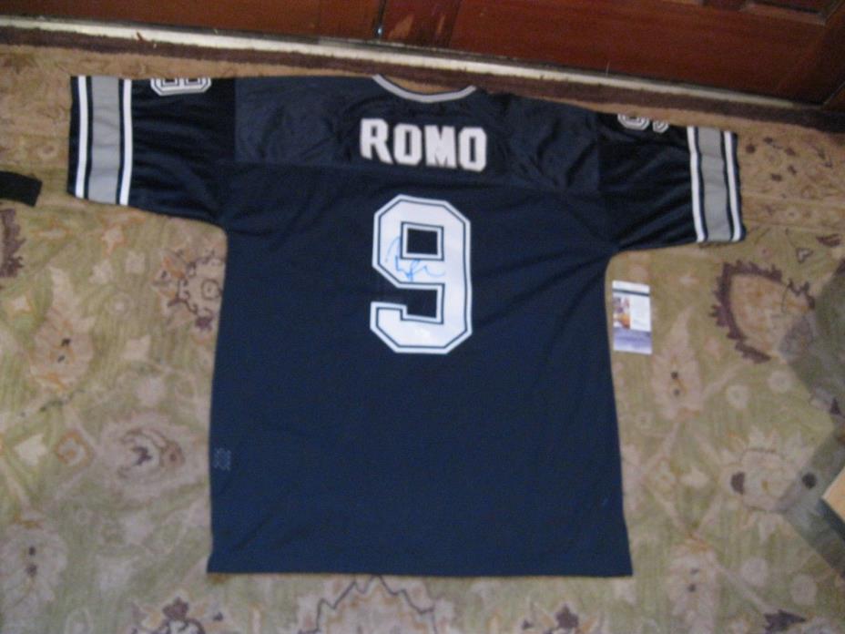Tony Romo Autographed Dallas Cowboys Jersey JSA Certified