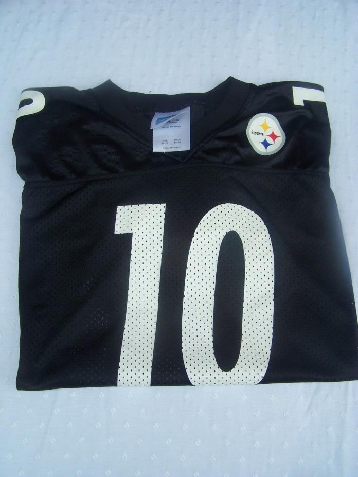 NFL  Adidas  Pittsburg Steelers #10 Stewart Black Jersey Size 14/16