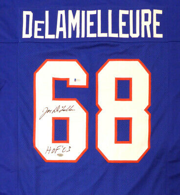 Bills Joe DeLamielleure Autographed Signed Blue Jersey 