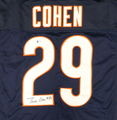 Chicago Bears Tarik Cohen Autographed Signed Blue Jersey Beckett BAS #J55388