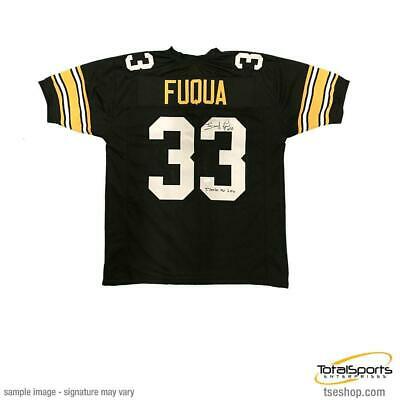 Frenchy Fuqua Autographed Black Custom Jersey with 