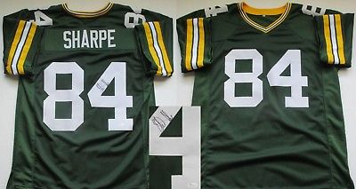 STERLING SHARPE Autographed GREEN BAY PACKERS Custom Jersey-JSA
