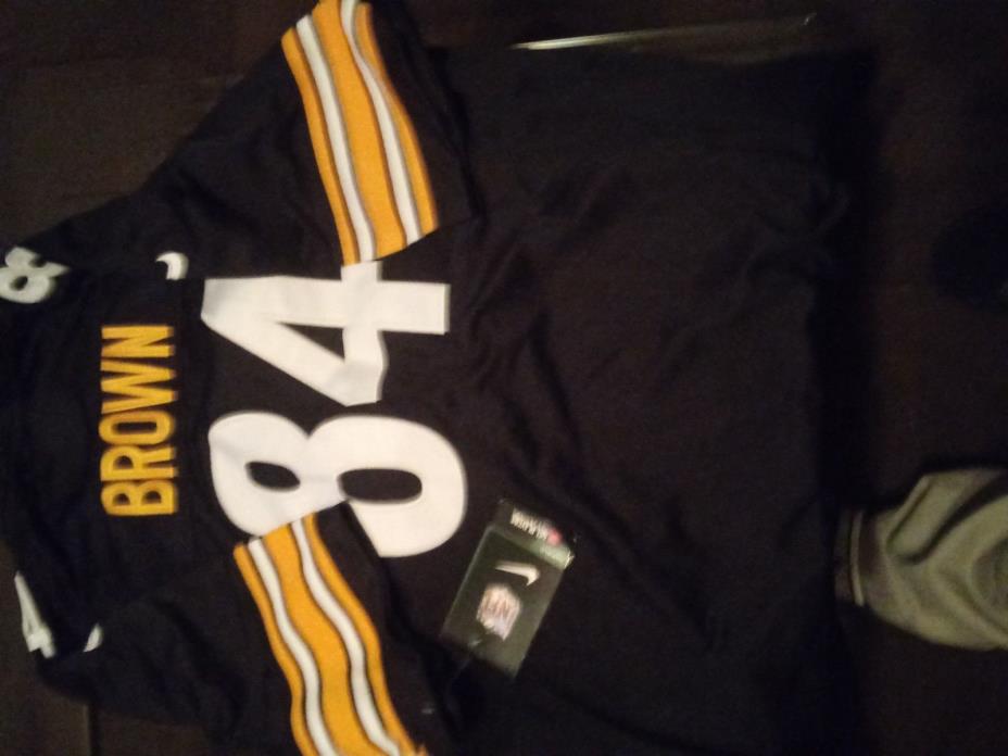 antonio brown pittsburgh steelers jersey youth xl