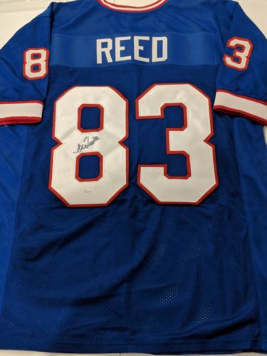 Andre Reed Signed Jersey Autographed Custom Jersey Buffalo Bills JSA COA
