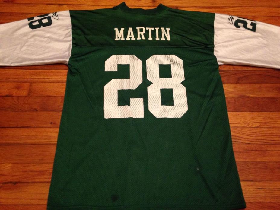 Vintage Curtis Martin Jersey 90s Reebok NY Jets NFL Football New York M