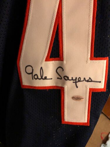 Gale Sayers Autographed/Signed Jersey Chicago Bears HOF