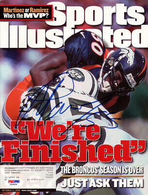 Marvin Jones Autographed Signed Sports Illustrated New York Jets PSA X64856