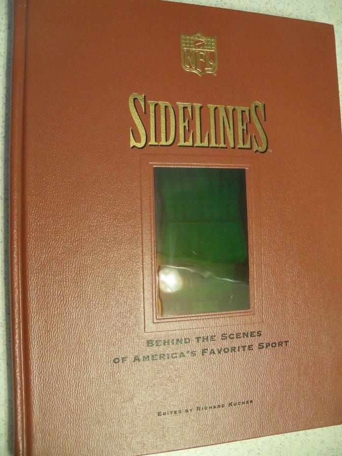 NFL Sidelines~Tony Dorsett Autographed Book~First Edition~#9 of 500~FREE SHIP!