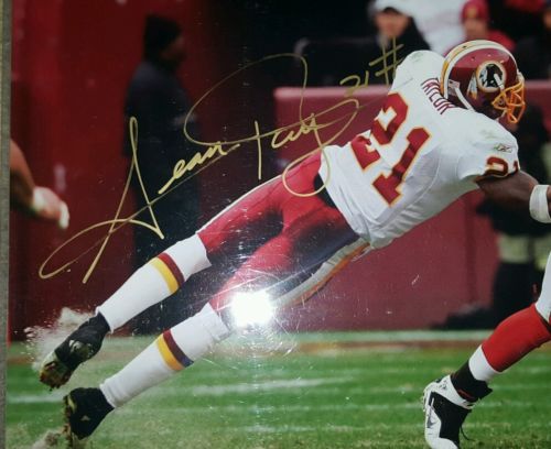 Redskins Signed 3 Lot 16X20 Sean Taylor, Samuels, Albright, Cooley, Chief Zee
