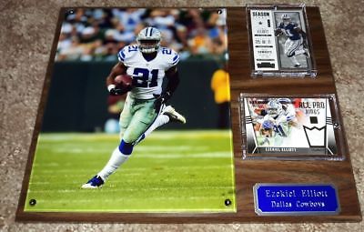 Ezekiel Elliott Dallas Cowboys Jersey Plaque