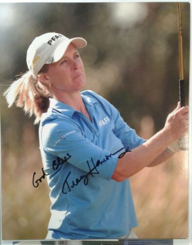 Tracy Hanson autographed 8x10  photo LPGA