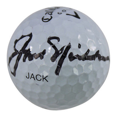 Jack Nicklaus Authentic Signed Calloway 2  Golf Ball Autographed BAS #A10901