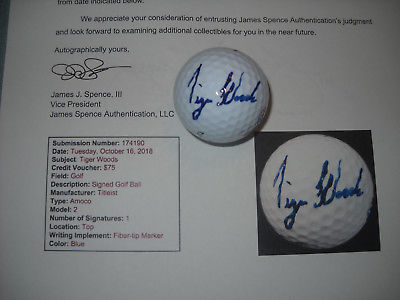 1992 Tiger Woods Signed Golf Ball