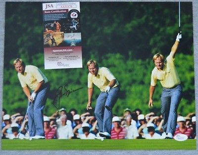 Jack Nicklaus Autographed Signed 11x14 Photo Masters Winner JSA COA PGA Rare