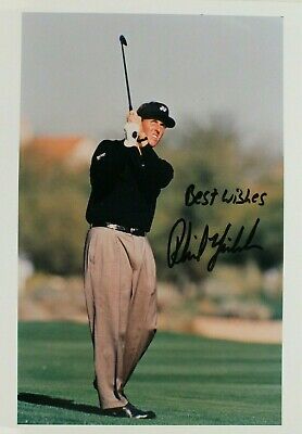 Phil Mickelson Masters US Open PGA Champion Autographed 8x10 Signed Photo