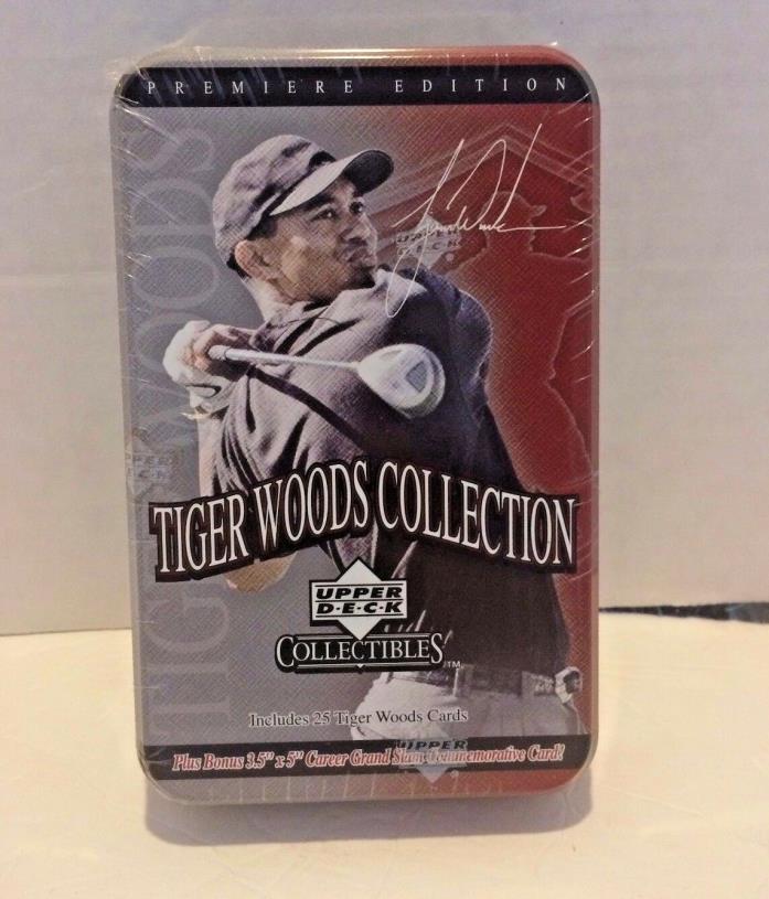 PREMIER EDITION TIGER WOODS Collection UPPER DECK Collectibles 25 Cards