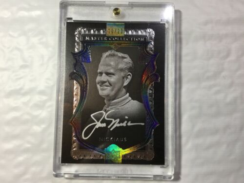 JACK NICKLAUS 2016 UD All-Time Greats Master Collection Auto Autograph Card /20