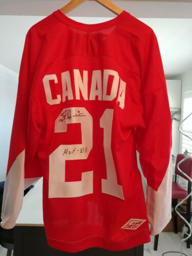 Stan Mikita Signed Team Canada Jersey COA