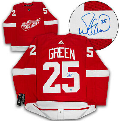 Mike Green Detroit Red Wings Autographed Adidas Authentic Hockey Jersey