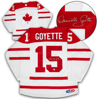 Danielle Goyette Team Canada Autographed Custom Hockey Jersey