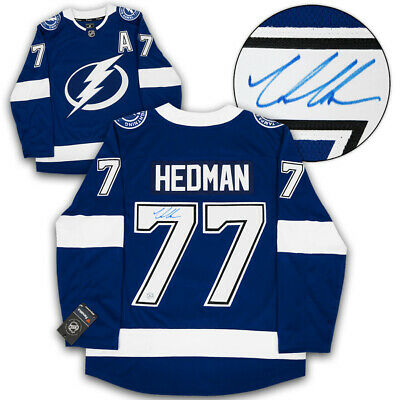 Victor Hedman Tampa Bay Lightning Signed Fanatics Hockey Jersey