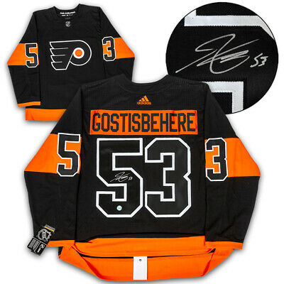 Shayne Gostisbehere Philadelphia Flyers Signed Black Alternate Adidas Authentic