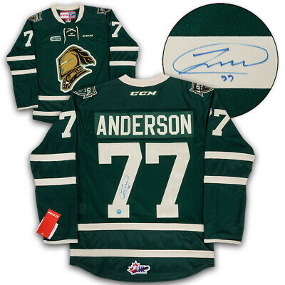 Josh Anderson London Knights Autographed CCM Hockey Jersey - Size Medium