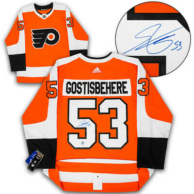 Shayne Gostisbehere Philadelphia Flyers Autographed Adidas Authentic Hockey Jers