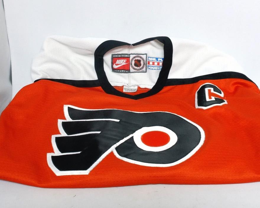 NHL Philadelphia Flyers Eric Lindros No. 88 Nike Size XXL(56) Hockey Jersey