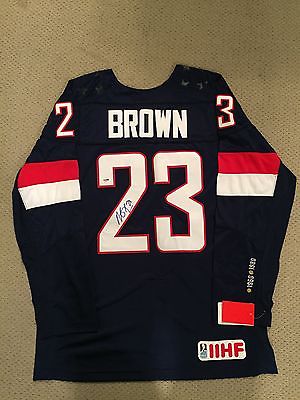 DUSTIN BROWN SIGNED USA NIKE JERSEY COA!! PSA/DNA