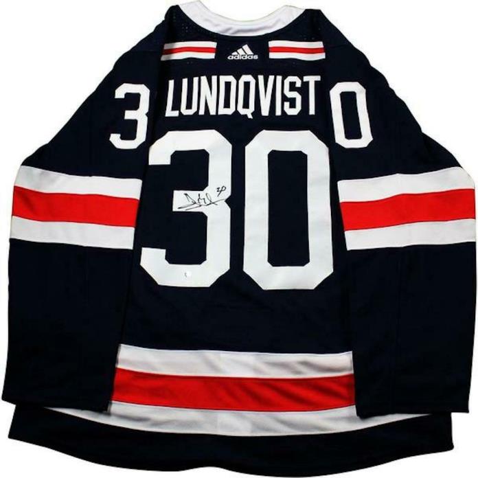 Henrik Lundqvist NY Rangers Signed 2018 Winter Classic Adidas Authentic Jersey