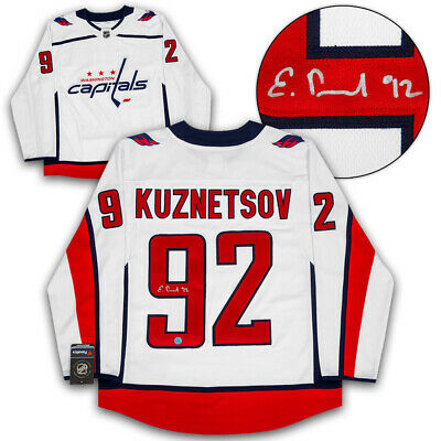 Evgeny Kuznetsov Washington Capitals Autographed Fanatics Hockey Jersey