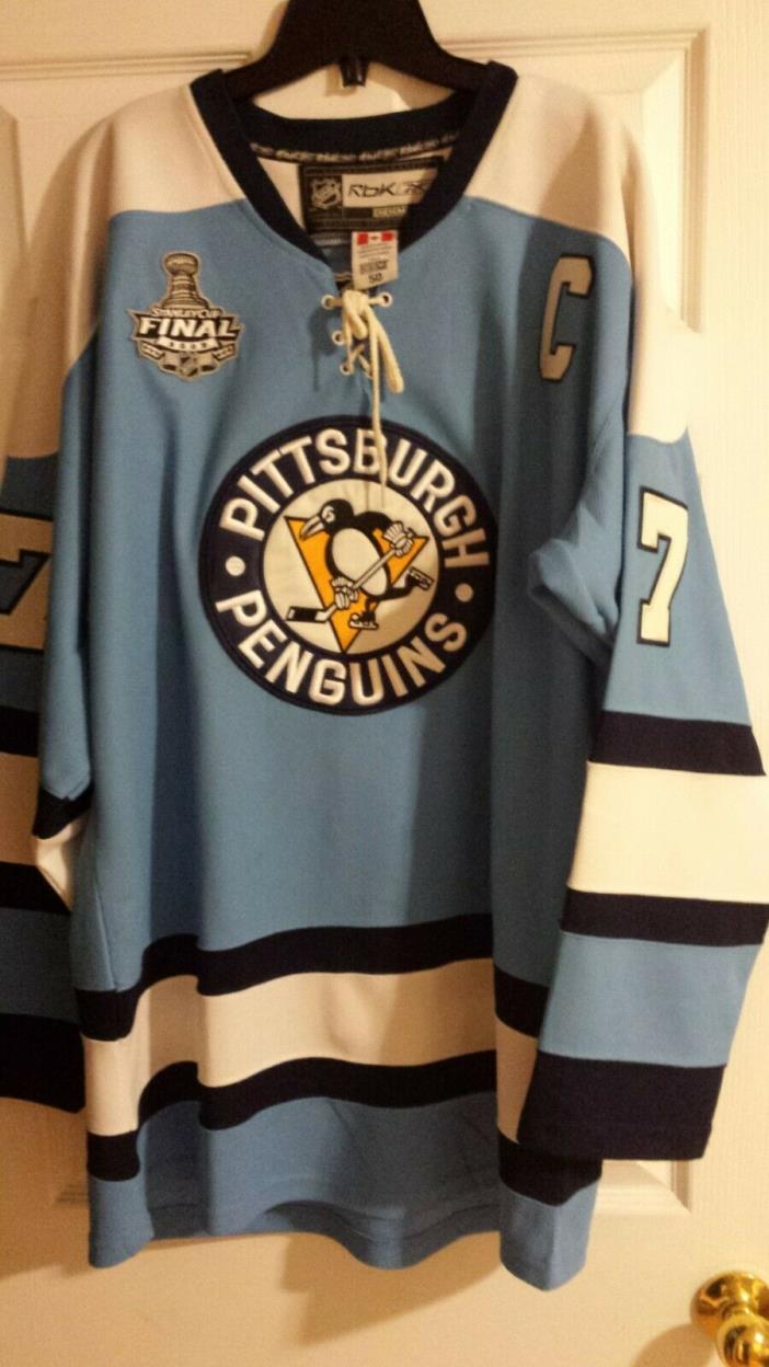 Pittsburgh penguins winter classic jersey Sidney Crosby 2009 Stanley Cup